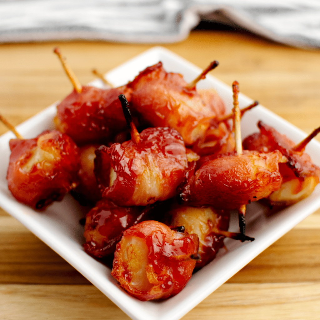 Bacon Wrapped Water Chestnuts IG