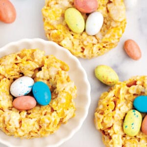 Birds Nest Cornflake Treats IG