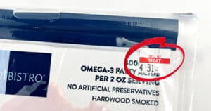 Smoked Salmon Sell By Date on Package