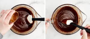 Adding Mint Flavoring to Chocolate Ganache Layer