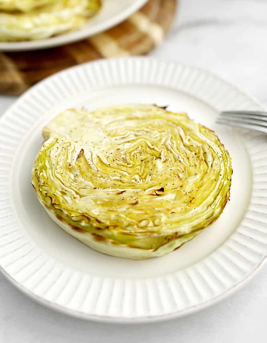 Roasted Cabbage Steaks Feature