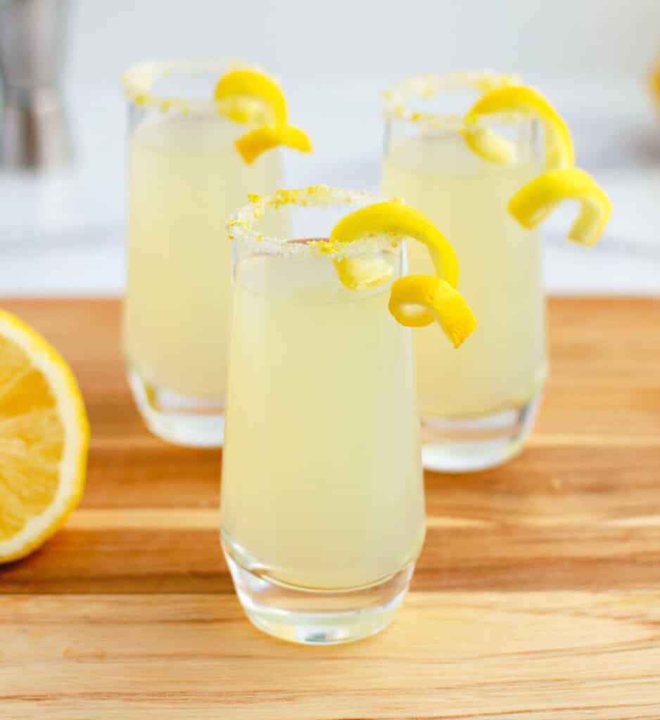 Lemon Drop Shot Recipe - Swirls of Flavor