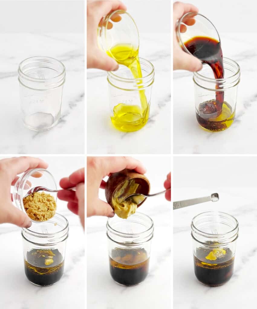 Adding Ingredients to Mason Jar