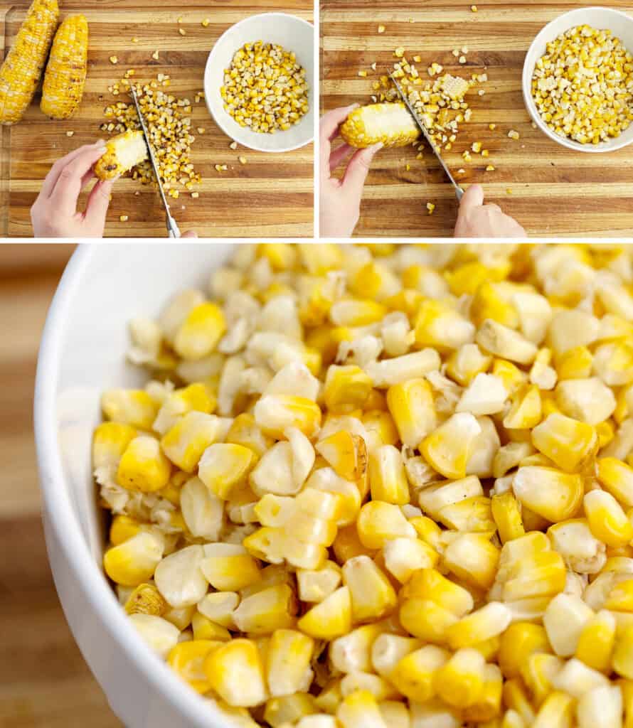 Cutting Corn off the Cob
