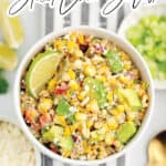 Mexican Street Corn Salad Pin1