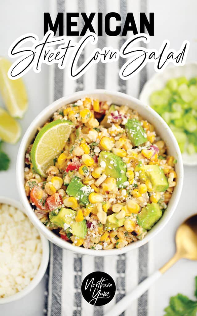 Mexican Street Corn Salad Pin1