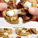 Smores Cookies Recipe Pin 2