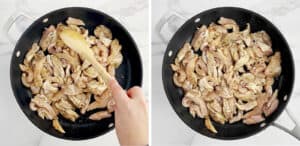 Continuing to Cook Chicken Until Done
