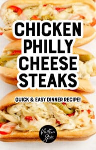 Chicken Cheesesteaks Pin 2
