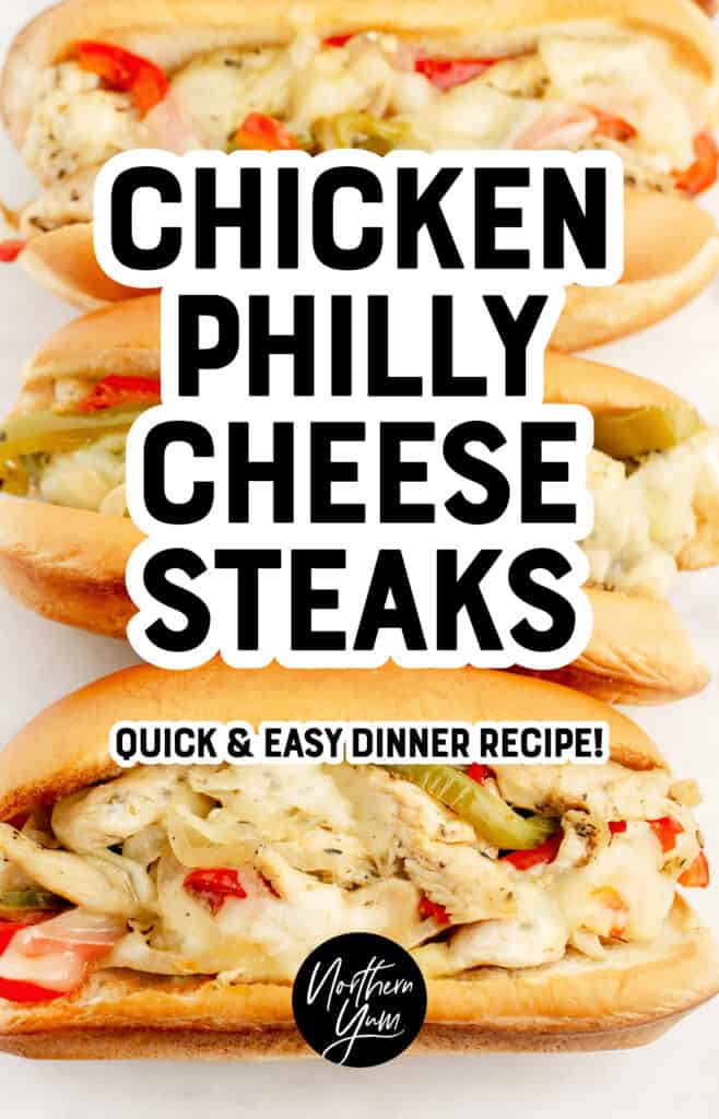 Chicken Cheesesteaks Pin 2