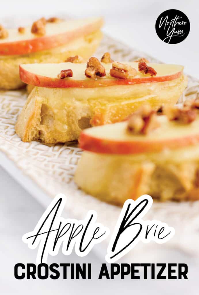 Apple Brie Crostini Pin 1