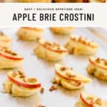 Apple Brie Crostini Pin 2