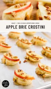 Apple Brie Crostini Pin 2