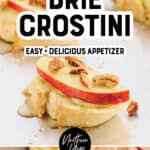 Apple Brie Crostini Pin 3