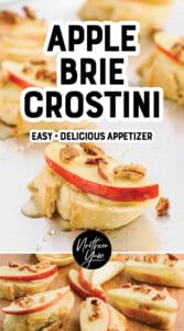 Apple Brie Crostini Pin 3