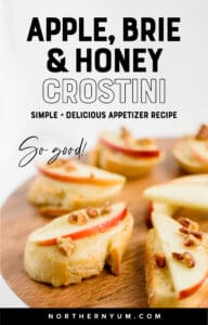 Apple Brie Crostini Pin 4