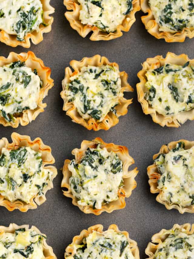 Spinach Artichoke Bites Recipe Story - Northern Yum