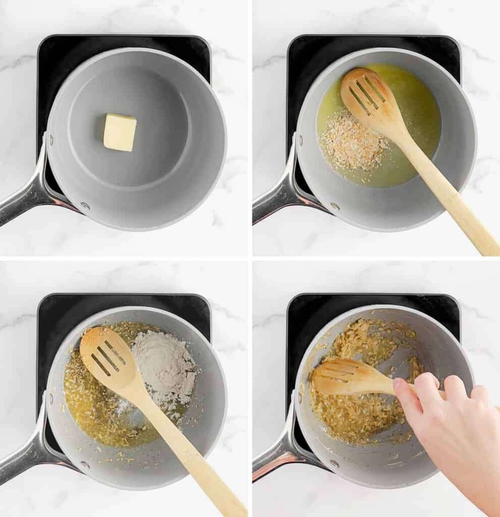 Melting Butter in Sauce Pan