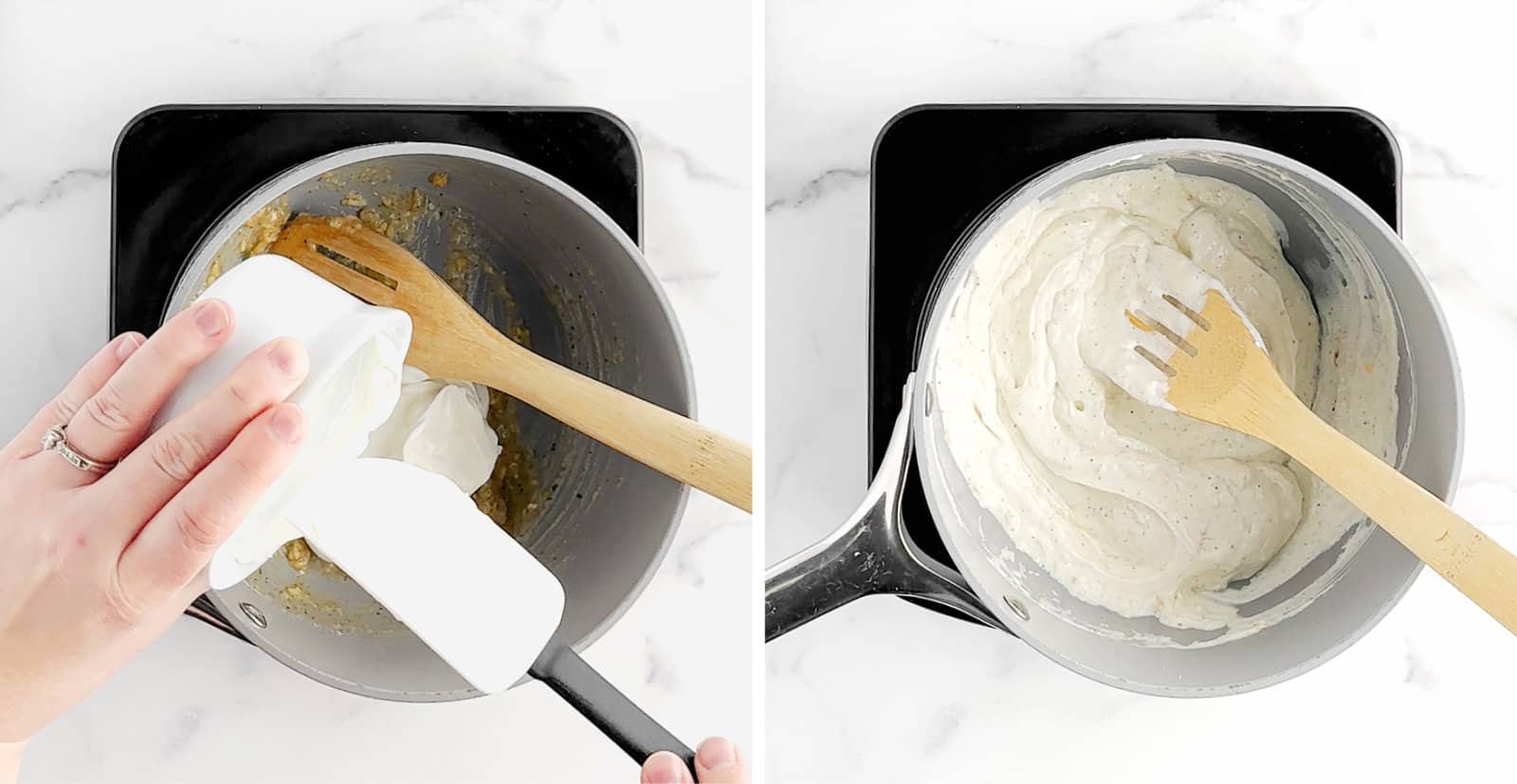 Cheesy Green Bean Casserole (Swiss Cheese & Fried Onions)