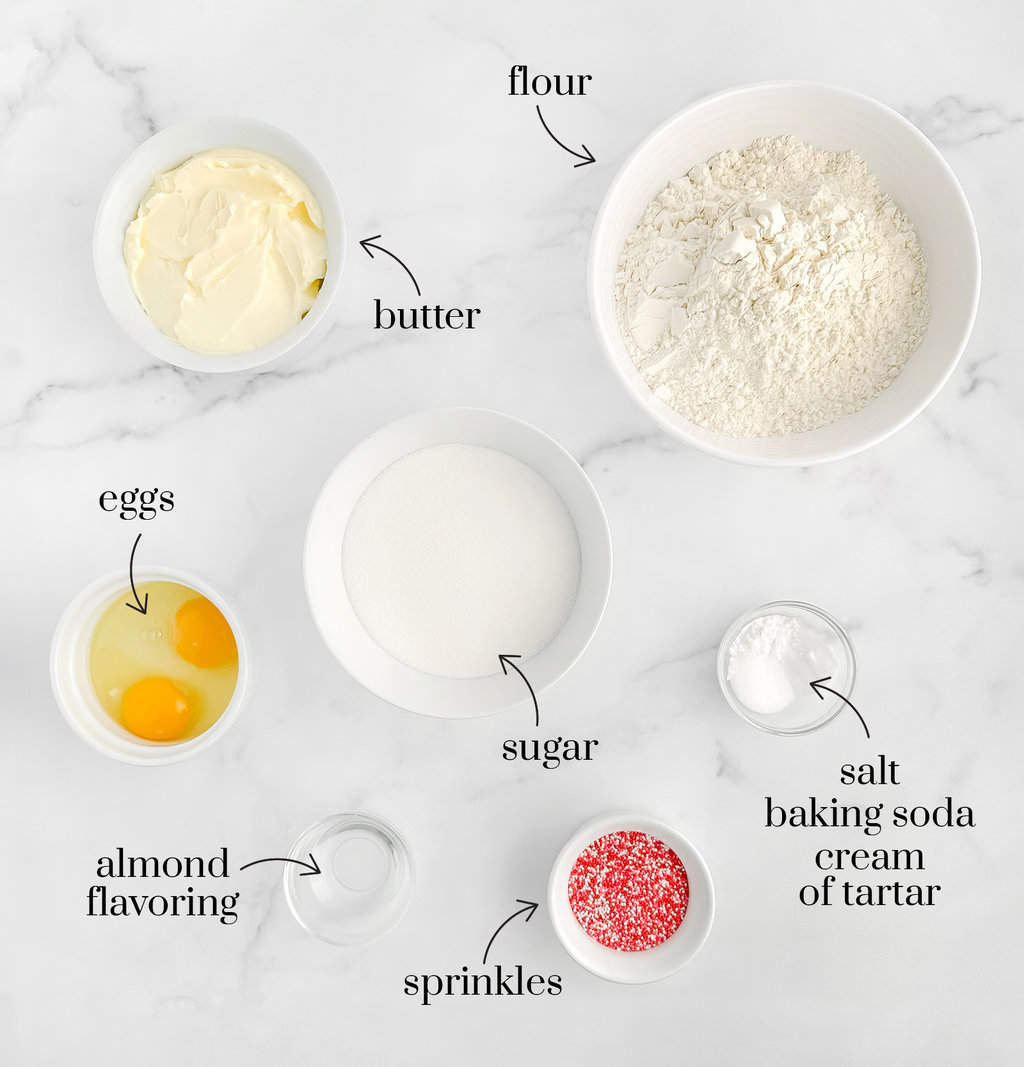 Waffle Cookie Ingredients