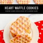 Heart Waffle Cookies Pin 4