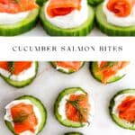 Cucumber Salmon Bites Pin 2