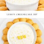 Lemon Cheesecake Dip Pin 1