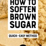 How to Soften Brown Sugar Pin 1