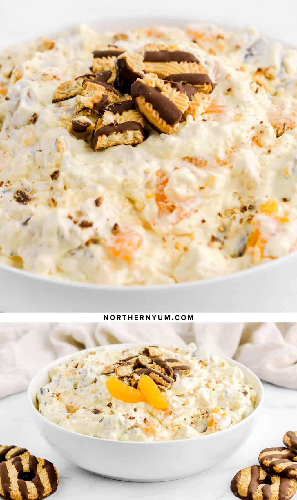 Fudge Striped Cookie Salad A Nostalgic Treat Northern Yum