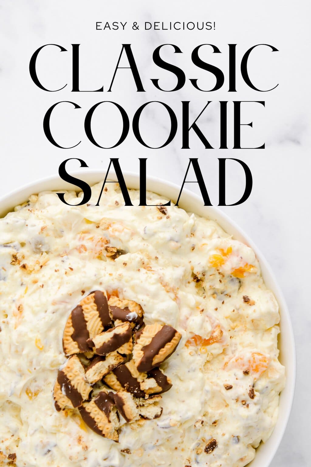 Fudge Striped Cookie Salad A Nostalgic Treat Northern Yum