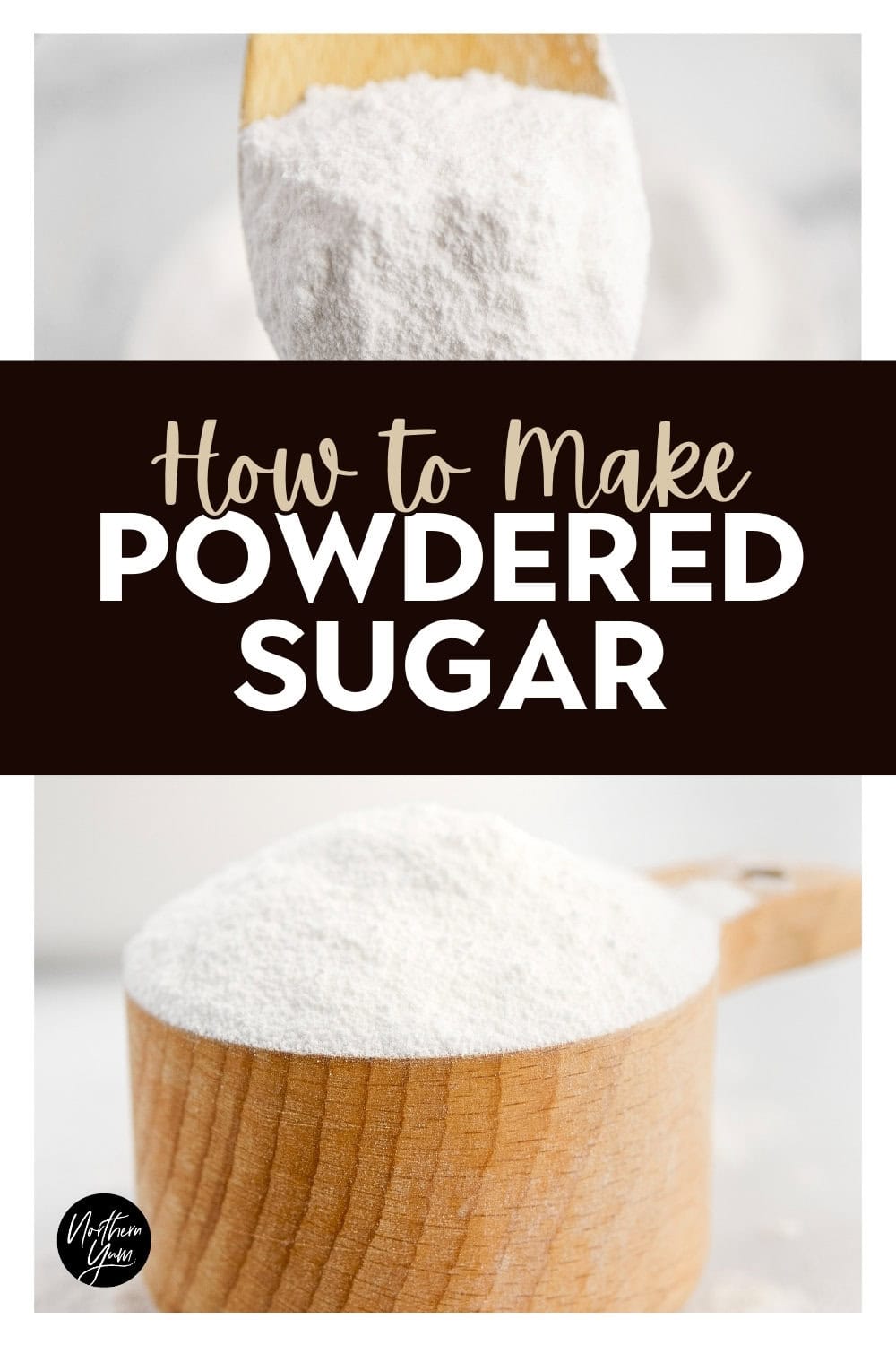 How to make powdered sugar 1 ingredient no cornstarch 