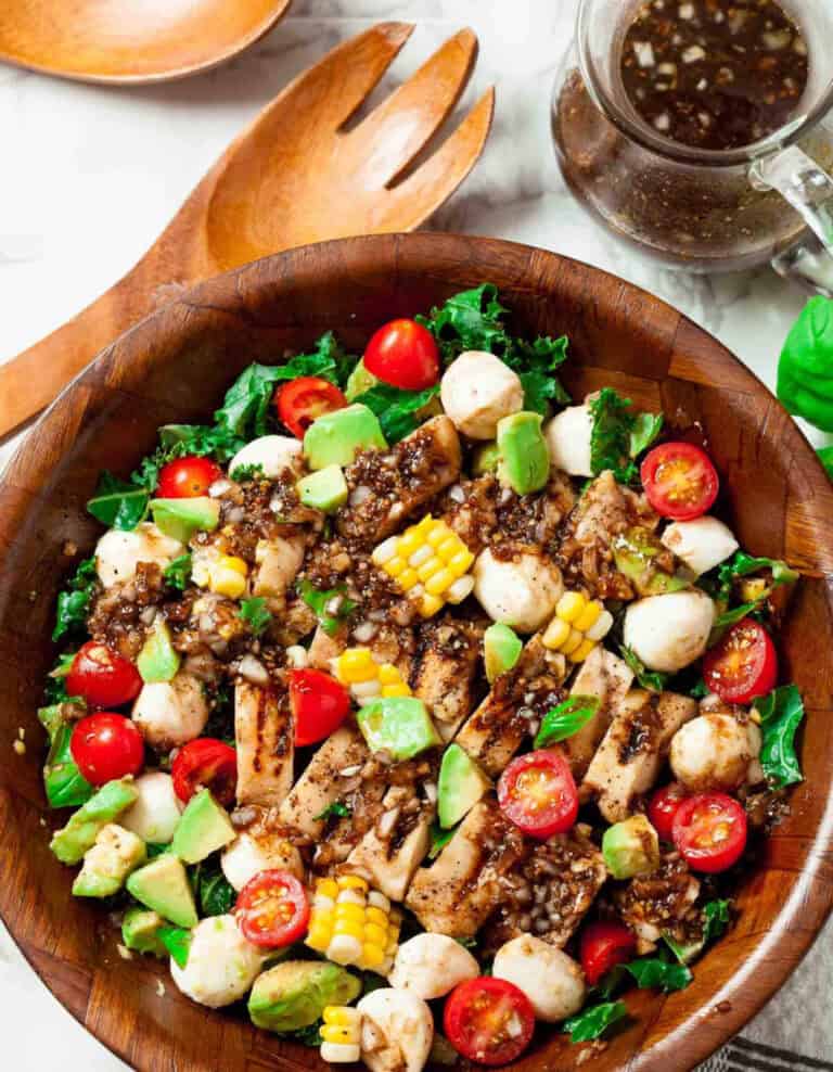 Chicken Caprese Salad