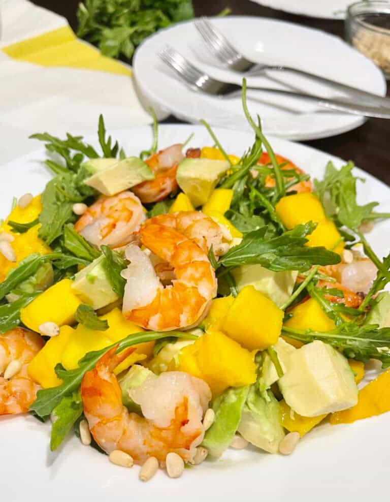 Avocado Mango Shrimp Salad