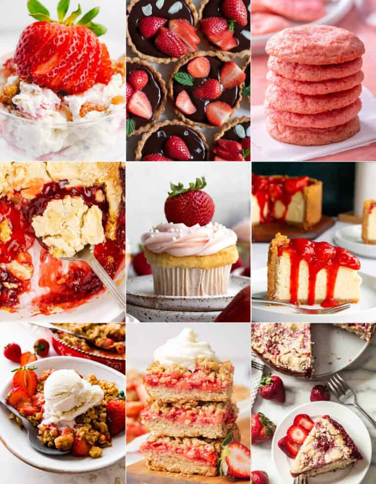 21 Tasty Strawberry Desserts Collection