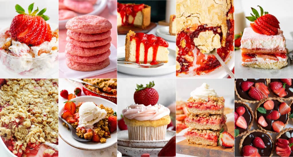 21 Tasty Strawberry Desserts Collection