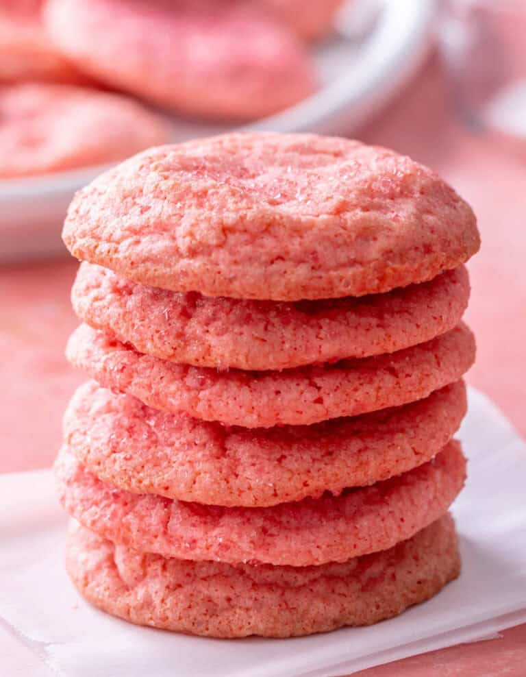 Strawberry Sugar Cookies