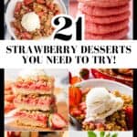 Strawberry Desserts Pin 1
