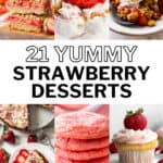 Strawberry Desserts Pin 3