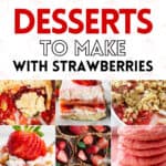 Strawberry Desserts Pin 6