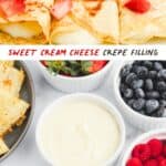 Sweet Cream Cheese Crepe Filling Pin 2
